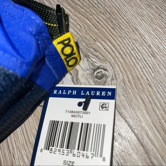 Polo Ralph Lauren Spectre 5 Panel Long Bill Cap Hat Stadium 1992 Hi Tech BNWT - Picture 5 of 8